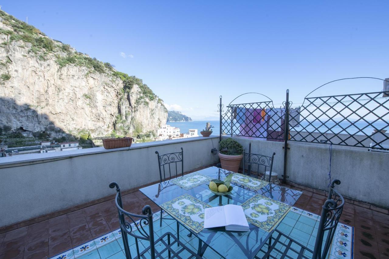 House Amalfi - Terrace & Seaview Apartment Atrani Exterior photo